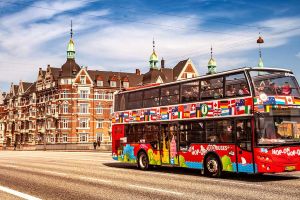 Hop-on Hop-off bus + boat tour Copenhagen