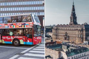 Christiansborg Palace + Hop-on Hop-off bus Copenhagen
