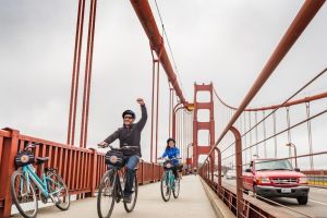 Private Golden Gate Bridge to Sausalito Guided Bike Tour