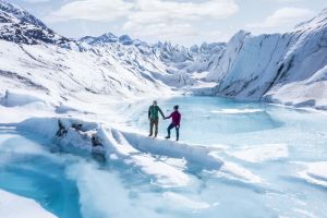 Girdwood: Helicopter Glacier Landing Tour For Two
