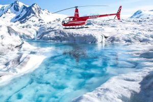 Columbia Glacier Spectacular Helicopter Tour from Valdez