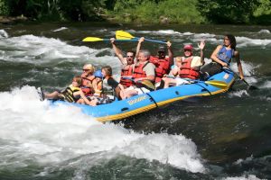 Wahoos Adventures Watauga River Outpost Family Rafting