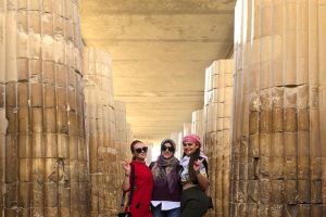 Giza Pyramids, Sphinx, Saqqara & Memphis Tour with Nile Dinner Cruise