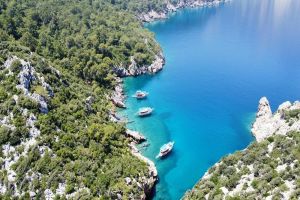 Antalya Porto Genoese Boat Trip with Mud Baths & Hotel Transfer