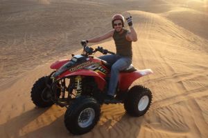 Qatar Desert ATV Adventure with Sandboarding