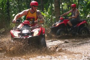 Gorilla Cave ATV Quad Ride and Blue Lagoon Snorkeling Tour