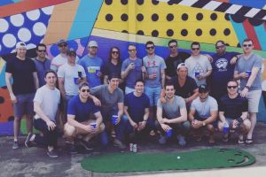 Nashville Pub Crawl Golf Game by Golf Cart