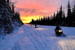 Alaskan Snowmobile Adventure