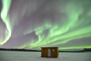 Aurora Borealis Viewing and Ice Fishing Adventure