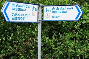  Hybrid Bike Cycle Greenway Westport to Achill