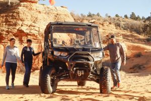 Coral Pink Sand Dunes Ride Climb and Rappel Adventure