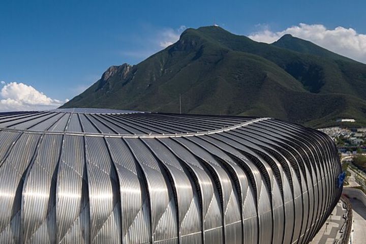 Football World Cup game at Monterrey Stadium image