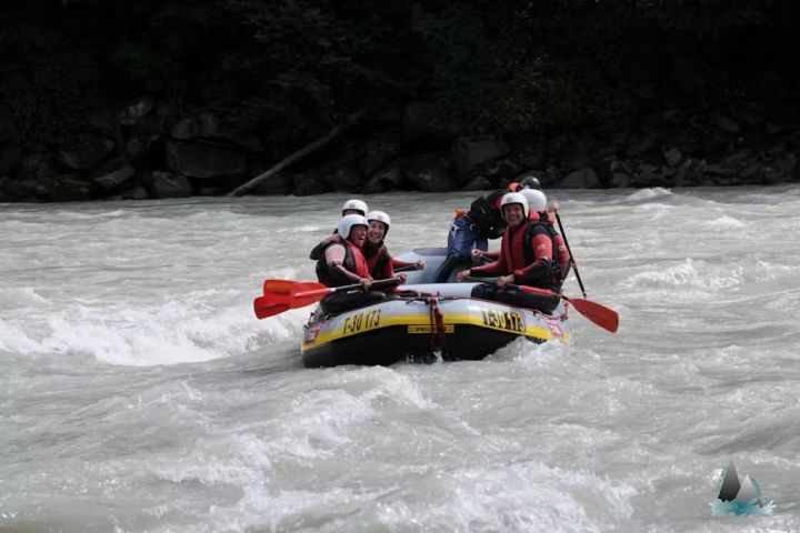Action Rafting in the Imster Schlucht from Haiming image