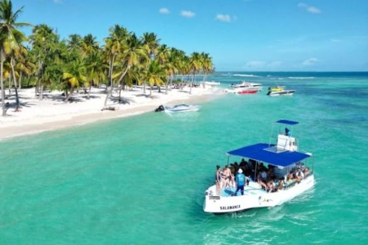 Saona Island: Small Group Virgin Beaches Cruise Day Trip image