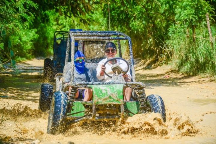 Punta Cana: Water Cave and Macao Beach Half-Day Buggy Tour image