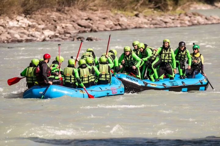 Classic Rafting through Imster Schlucht in Haiming image