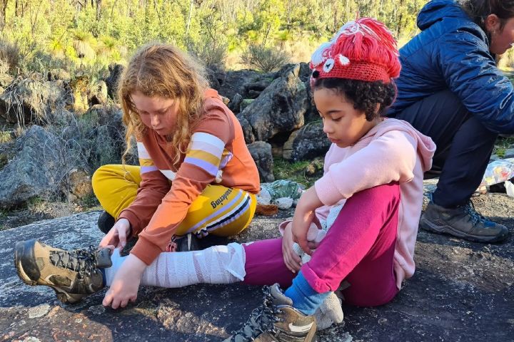 Kids Guided Overnight Hiking Adventure image