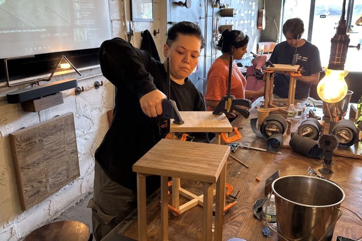Craft a Side Table Woodworking Class - Brooklyn, NY image