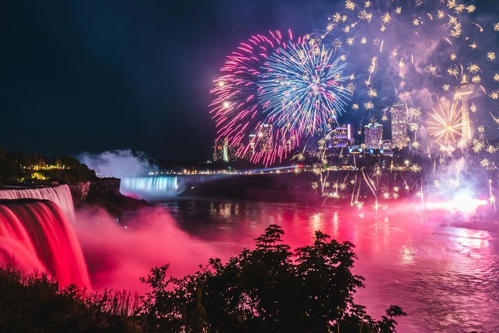 Night on Niagara with Fireworks Cruise image