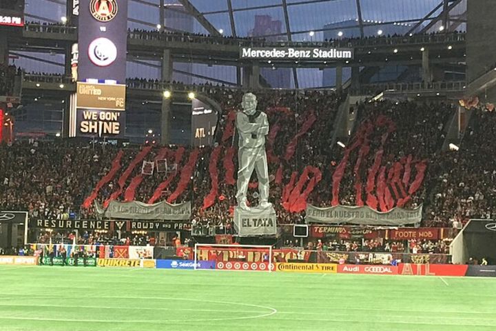 Football World Cup game at Atlanta Stadium image