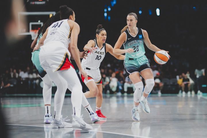 New York Liberty Basketball Game at Barclays Center image