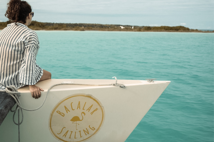 Catamaran Sailing Eco Experience at Bacalar Lagoon. image
