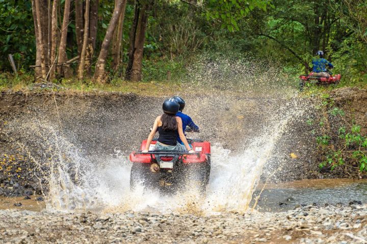Tulum Jungle ATV, Zipline & Cenote Adventure Combo image