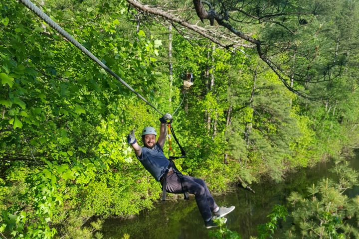Zipline at Historic Banning Mills (near Atlanta) image