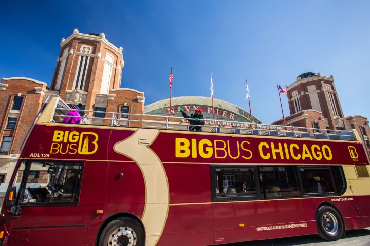 Discover Chicago: 24hr Hop-On Hop-Off Sightseeing Bus Tour image