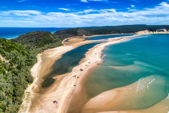 Stand Up Paddle & Beach 4X4 Tour to Double Island Point image