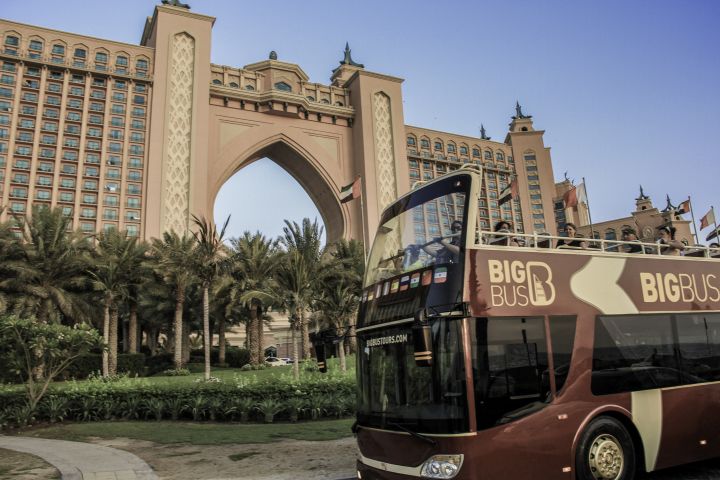 Abu Dhabi & Dubai 24h Hop-On Hop-Off Tour with Shuttle image