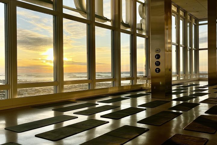 Pilates in the Sky  image