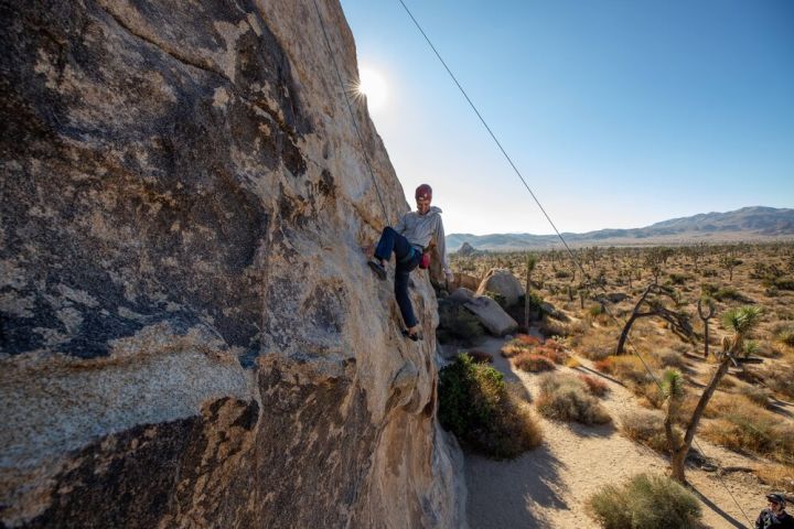 Joshua Tree Guided Rock Climbing image