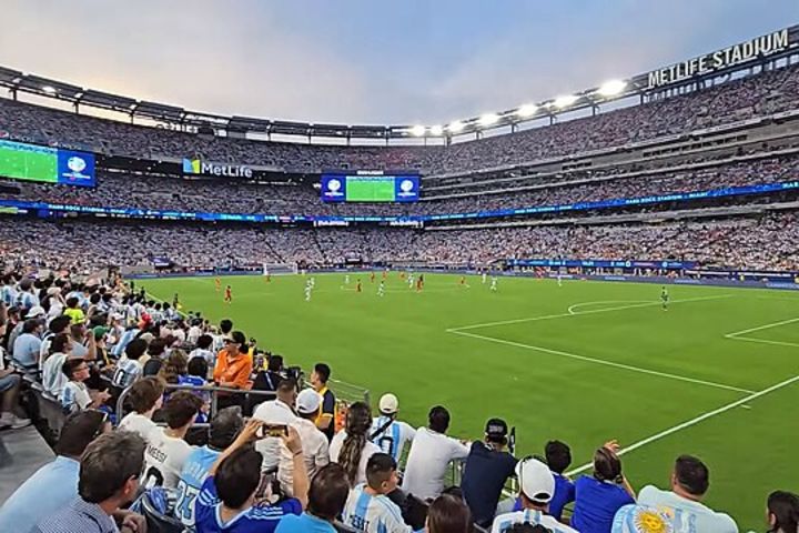 Football World Cup game at New York New Jersey Stadium image
