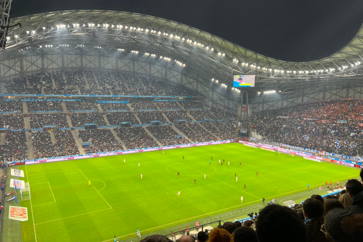 Olympique de Marseille Football Game at Stade Velodrome image