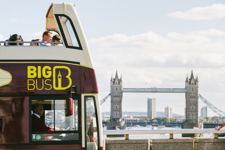 London Explore: 48hr Hop-On Hop-Off Bus Tour + River Cruise & Night Tour image