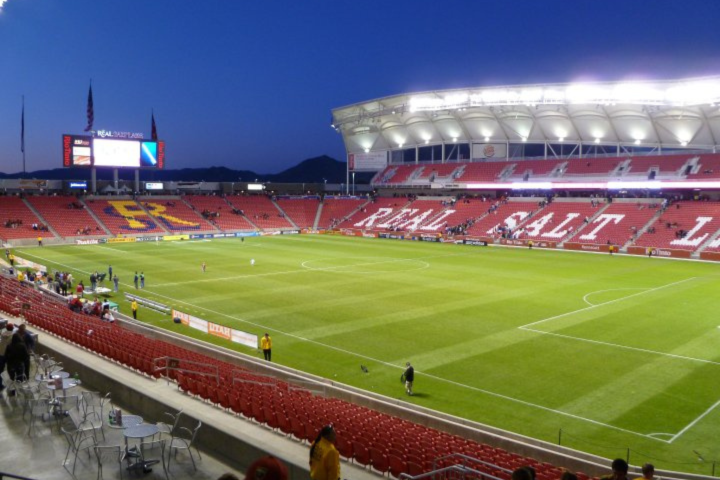 Real Salt Lake Football Game at America First Field image