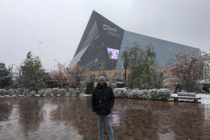 Minnesota Vikings Football Game at US Bank Stadium image
