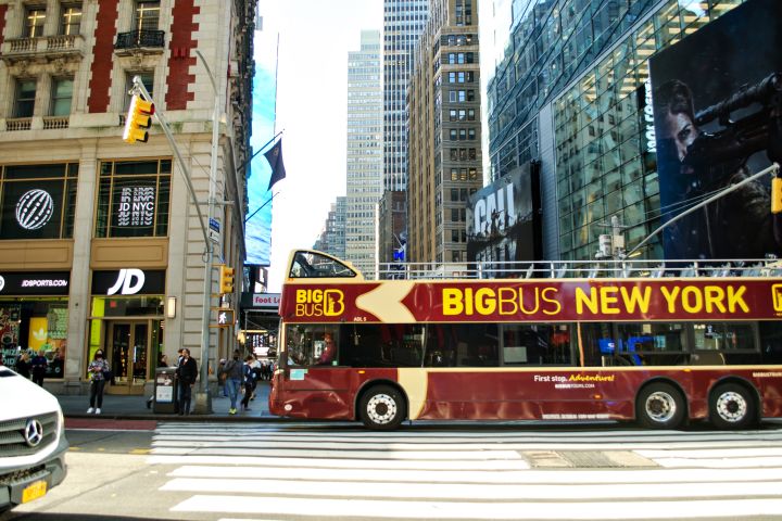 Discover NYC: 1-Day Hop-On Hop-Off Sightseeing Bus Tour - Downtown Loop Access Only image