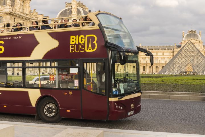 Explore Paris by Day & Night: 48h Hop-On Hop-Off Bus Tour + Panoramic Night Tour + River Cruise image