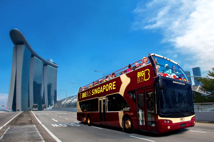 Singapore Discover: 1-Day Hop-On Hop-Off Sightseeing Bus Tour image