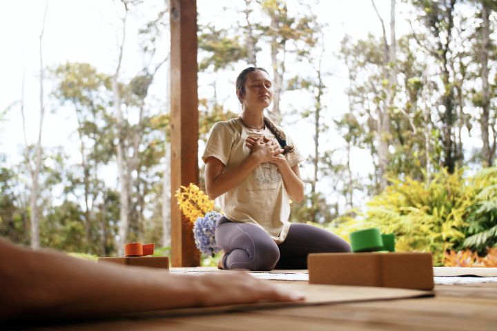 Slow-Flow Yoga In The Clouds- Kona Cloud Forest, Kailua-Kona image