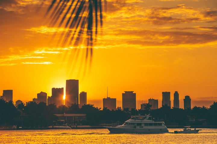 Miami Sip & Sea: Cocktail Cruise & Sunset Boat Tour image