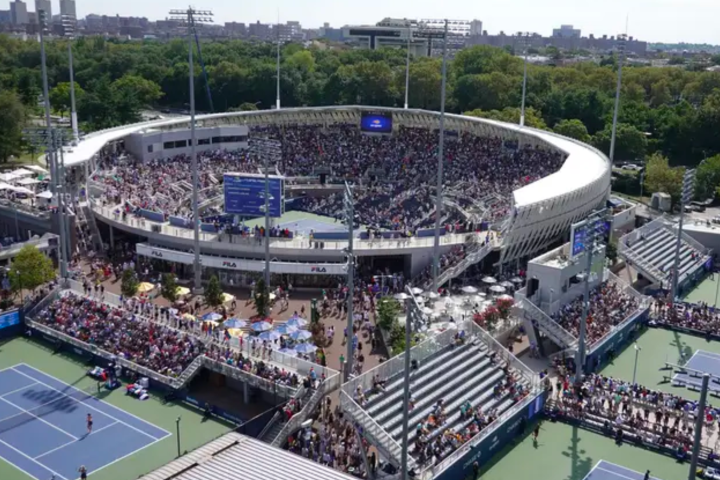 US Open Tennis Championship at Grandstand Stadium at National Tennis Center image