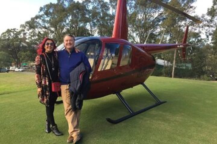 Helicopter Tour of Hunter Valley in New South Wales with Lunch image