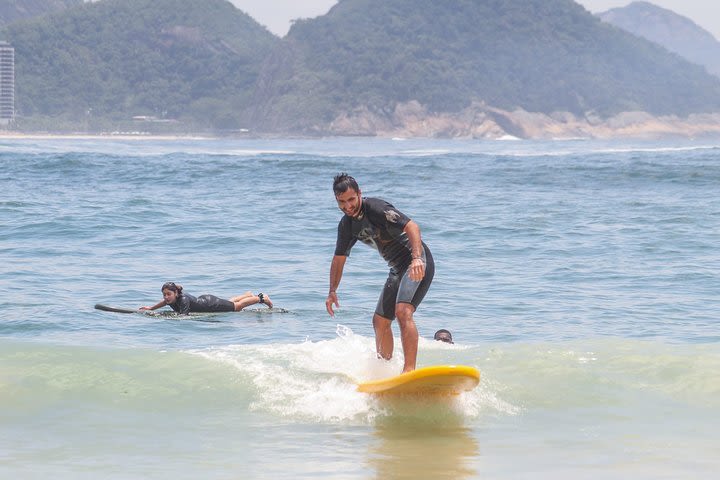 Surf Lesson at Arpoador Beach with Mandala Rio Surf School image