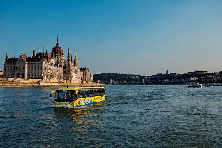 RiverRide Budapest The Floating Bus, Amfibian Bus, Land and Water Sightseeing image