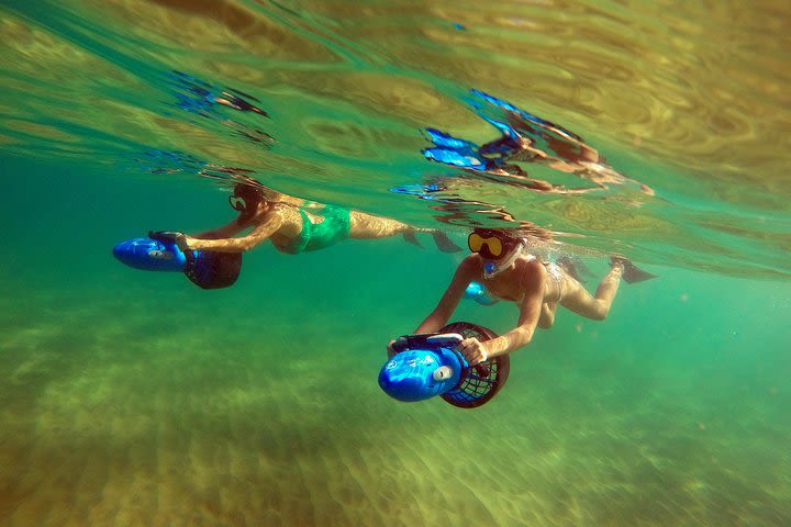 Sea Scooter Snorkeling for First Timers at Wailea Beach image