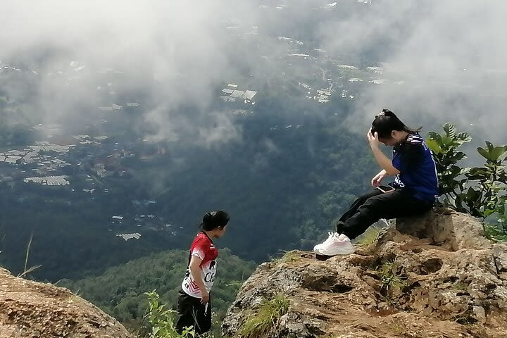 Mon Long Peak Climb and Downhill Bike Ride in Small Group image