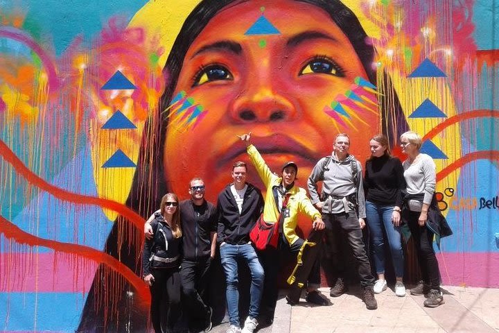 Graffiti Tour in La Candelaria Bogotá + Private Transport Included image